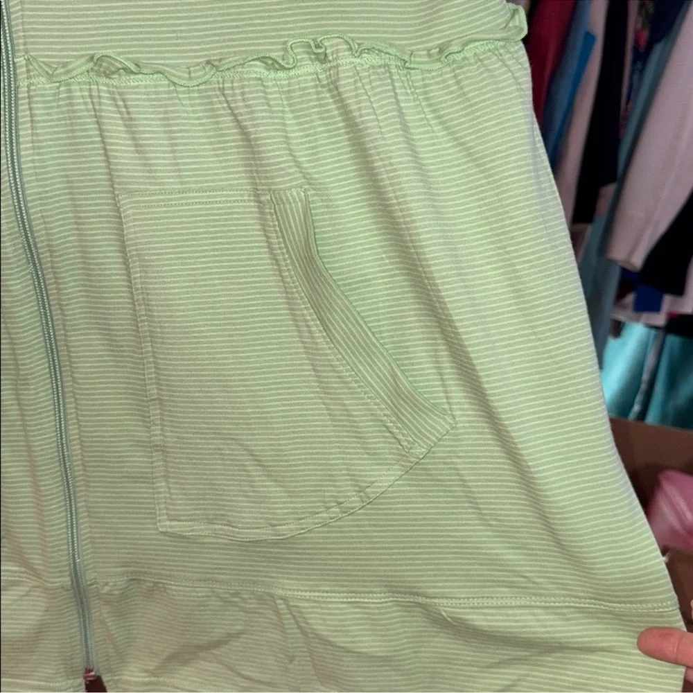 Evy's Tree Green Hooded Zip-Up Jacket hoodie NWT size XL - Picture 5 of 6